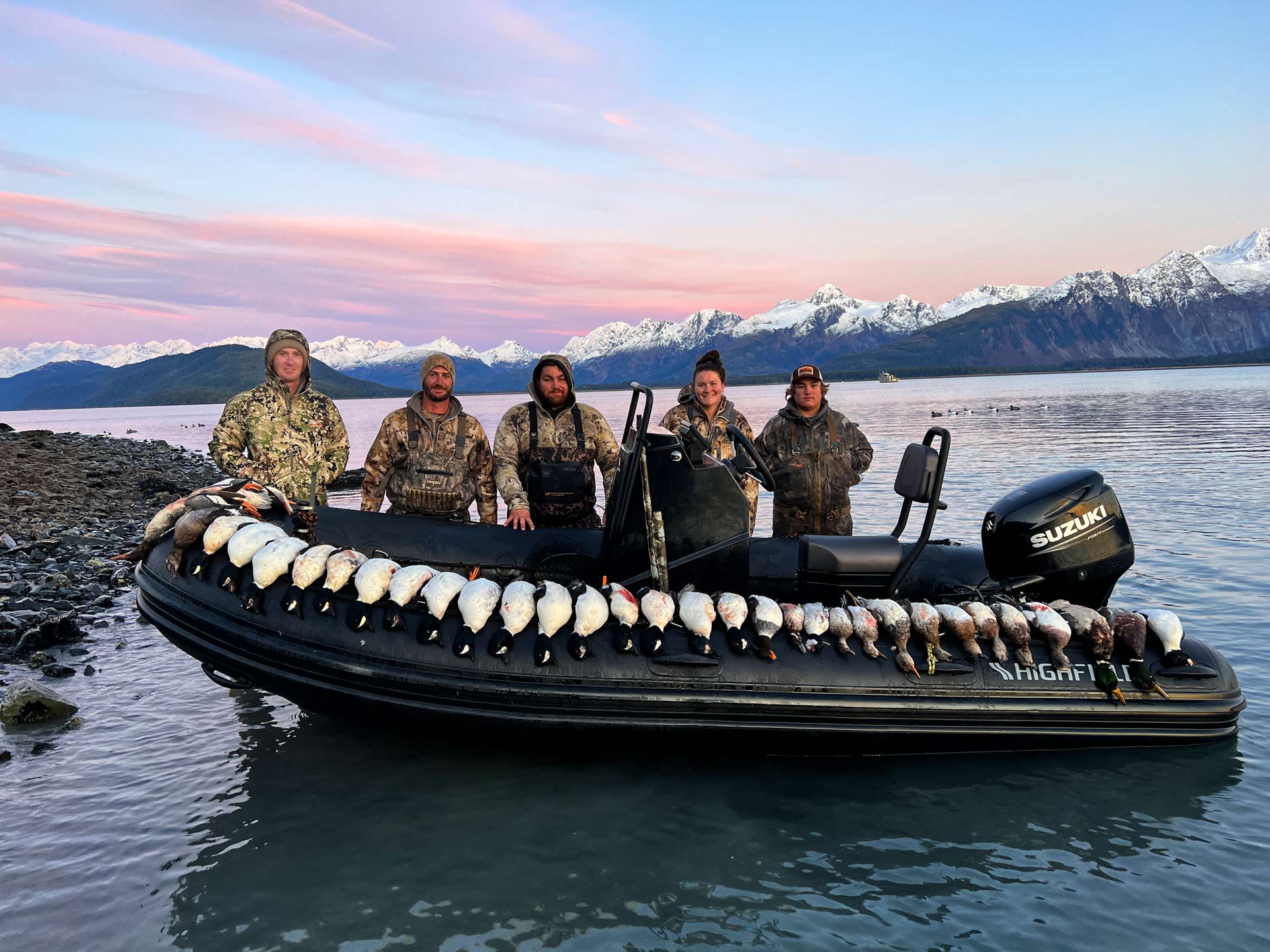 Alaska Harlequin and Sea Duck Hunting Guides